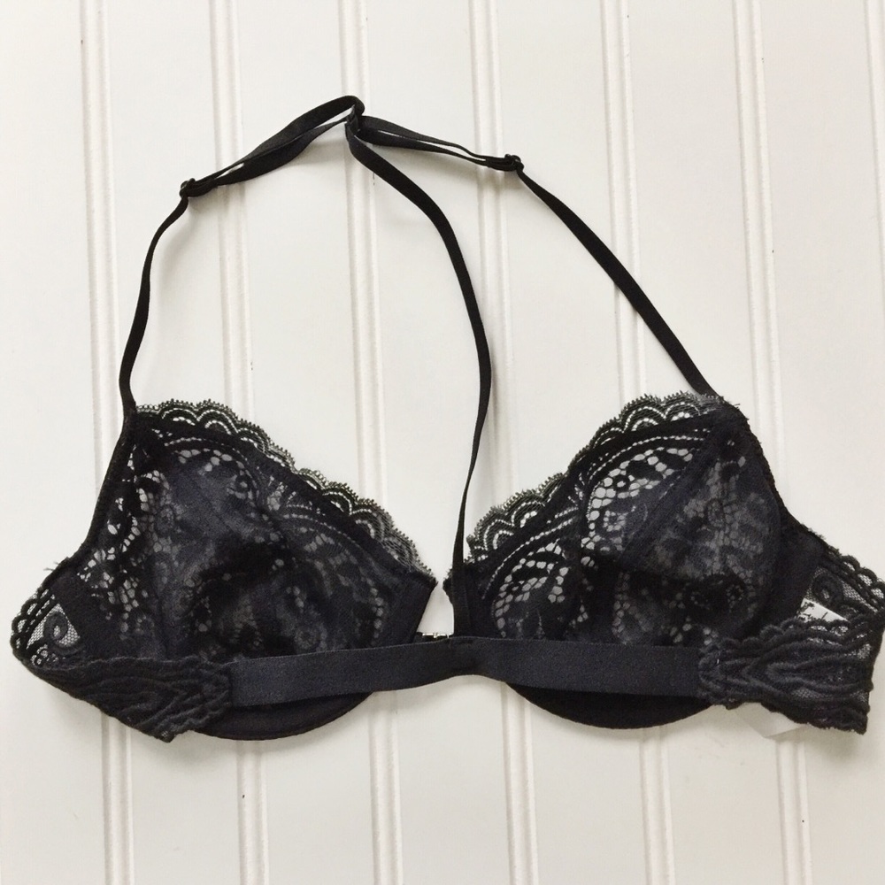NWOT Free People What She Said Underwire Black Bra - Picture 4 of 4